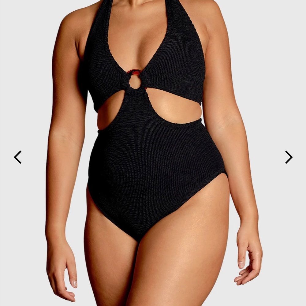 Hunza G black Ursula one piece
